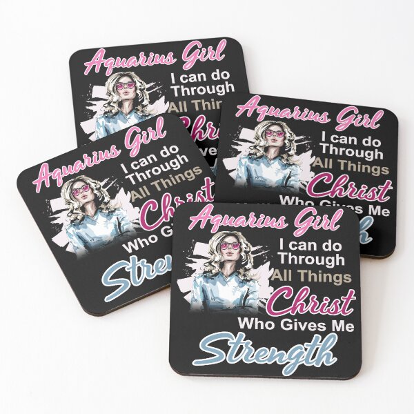 Item preview, Aquarius Girl Can Do All Things Through Christ designed and sold by hoangtrongkhiem.