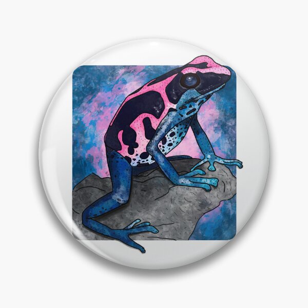 Item preview, Trans Poison Dart Frog Transgender Pride designed and sold by kylepeterart.