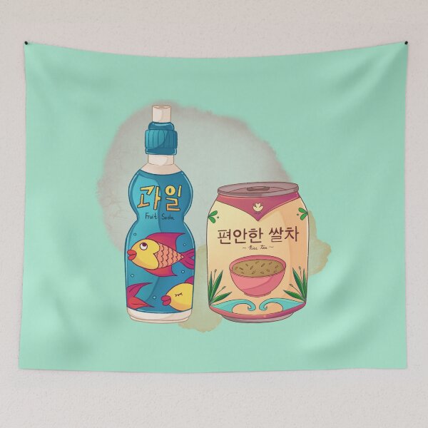 Item preview, Soda de frutas coreana, bebida de té de arroz coreano designed and sold by Keffy.