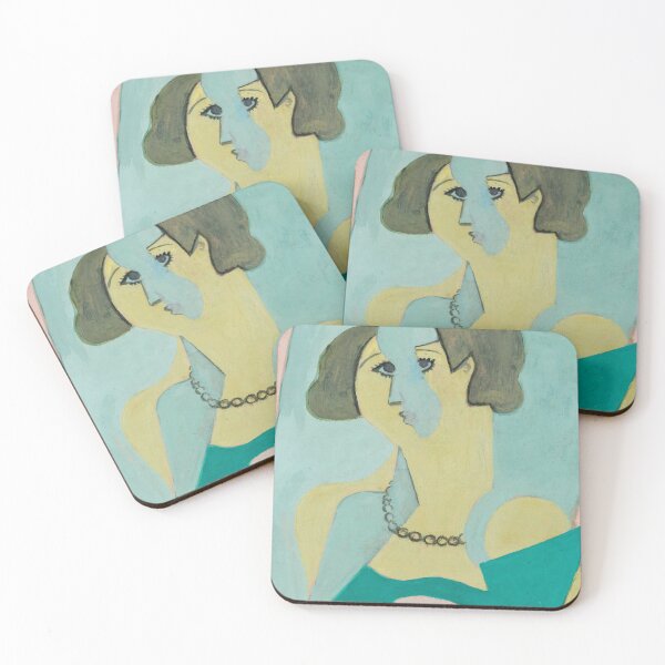 Item preview,  Portrait de femme by Jean Metzinger - Vintage Art designed and sold by RickE.
