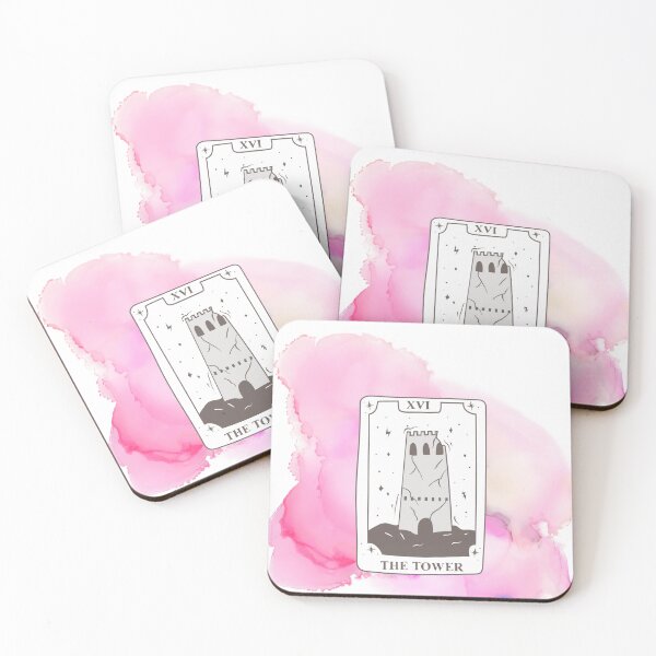 Item preview, Watercolour Tarot - The Tower Tarot Card  designed and sold by Lilac225769.