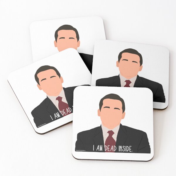 Item preview, Michael Scott Dead Inside ( The office) designed and sold by ArtfullyReka.