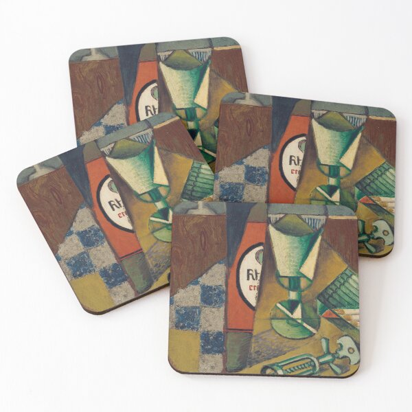 Item preview, Verre tire bouchon et allumettes by Jean Metzinger - Vintage Art designed and sold by RickE.
