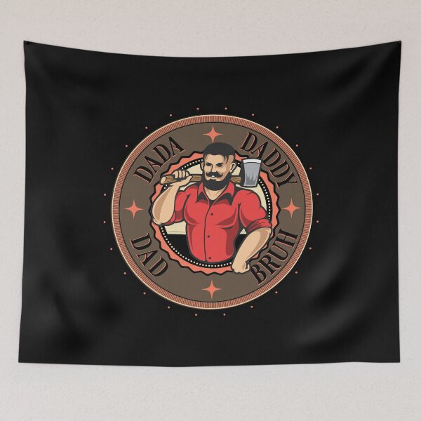 Item preview, Dada Daddy Dad Bruh, Fathers Day, Gift for Dad, New Dad, Lumberjack, Outdoors, Nature, Logger designed and sold by SighFly52.