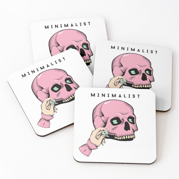 Item preview, Minimalist: Pink Skull and Eyeball designed and sold by grimcon.