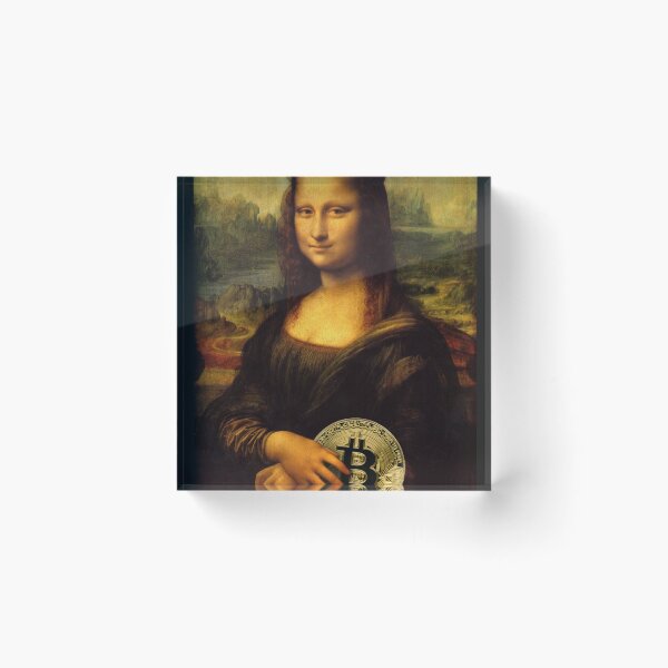 Item preview, Mona Lisa Bitcoin designed and sold by Crypmetal.