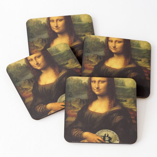 Item preview, Mona Lisa Bitcoin designed and sold by Crypmetal.