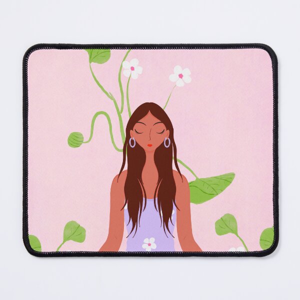 Item preview, Meditating in Nature Digital Illustration  designed and sold by NAYANA S KUMAR.