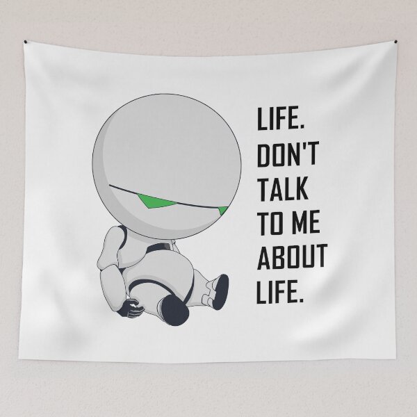Item preview, LIFE. DON'T TALK TO ME ABOUT LIFE. designed and sold by LAZY  J.
