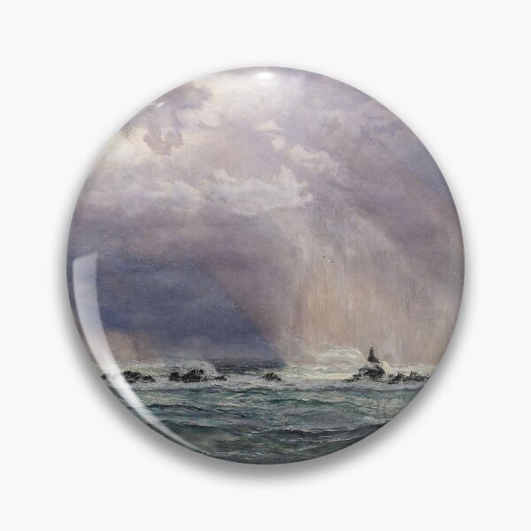 Item preview, A North-West Gale off the Longships Lighthouse designed and sold by allhistory.