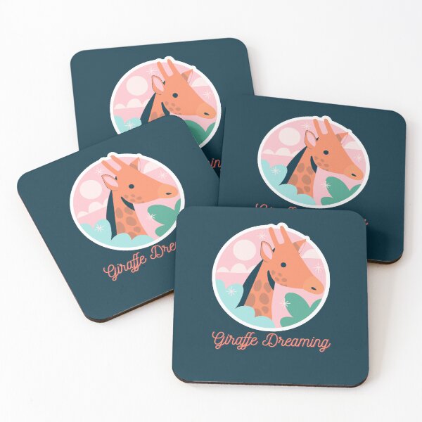 Artikelvorschau, Pastell Giraffe Fantasie entworfen und verkauft von DonneeCreations.