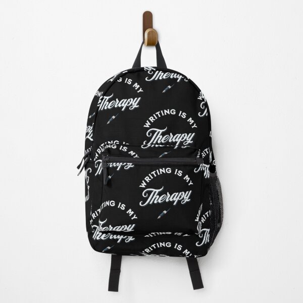 Item preview, Writing is My Therapy, Author Gift, Writer Design designed and sold by novelteemerch.