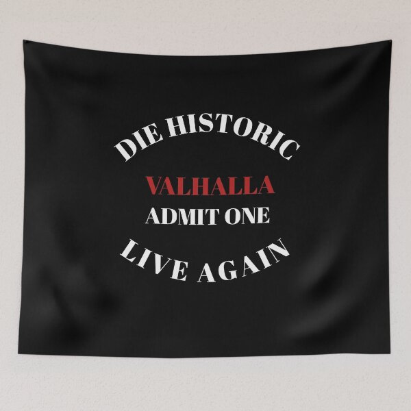Item preview, Valhalla admit one | Valhalla admit ticket designed and sold by SAMBA4STORE.