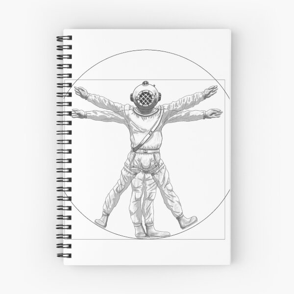 Item preview, Da vinci diver large print  designed and sold by kameelsm.