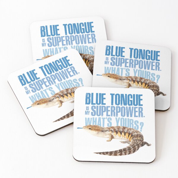 Item preview, Blue Tongue is my Superpower. Whats Yours? designed and sold by chillaxcats.