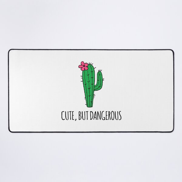 Item preview, Cute But Dangerous Funny Cactus Plant Garden designed and sold by tamara-art.