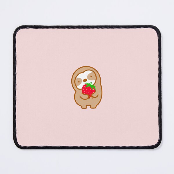 Item preview, Cute Strawberry Sloth designed and sold by theslothinme.