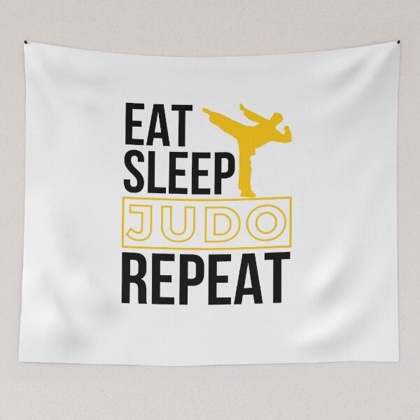 Item preview, Eat Sleep Judo Repeat designed and sold by GeeHanz.