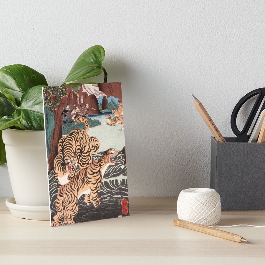Japanese Tigers Artwork