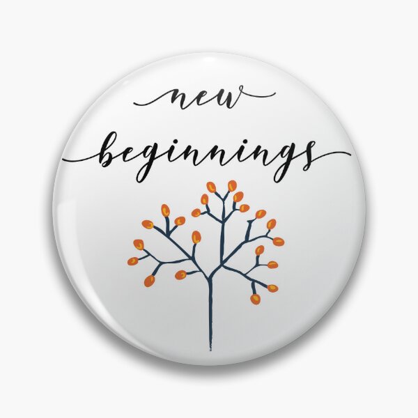 Item preview, New Beginnings - Stay Positive and Begin Again With A Fresh Start designed and sold by Soaring Eagle.