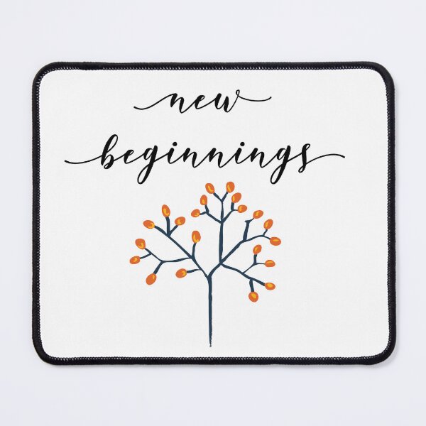 Item preview, New Beginnings - Stay Positive and Begin Again With A Fresh Start designed and sold by Soaring Eagle.