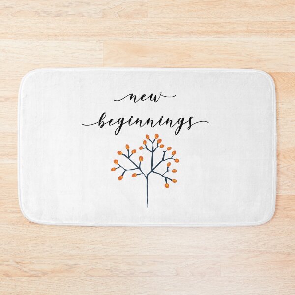 Item preview, New Beginnings - Stay Positive and Begin Again With A Fresh Start designed and sold by Soaring Eagle.
