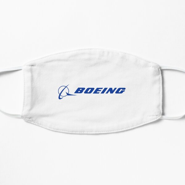 Logo Boeing. Flat Mask