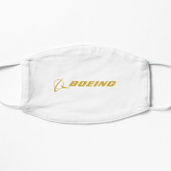 Logo Boeing. Flat Mask