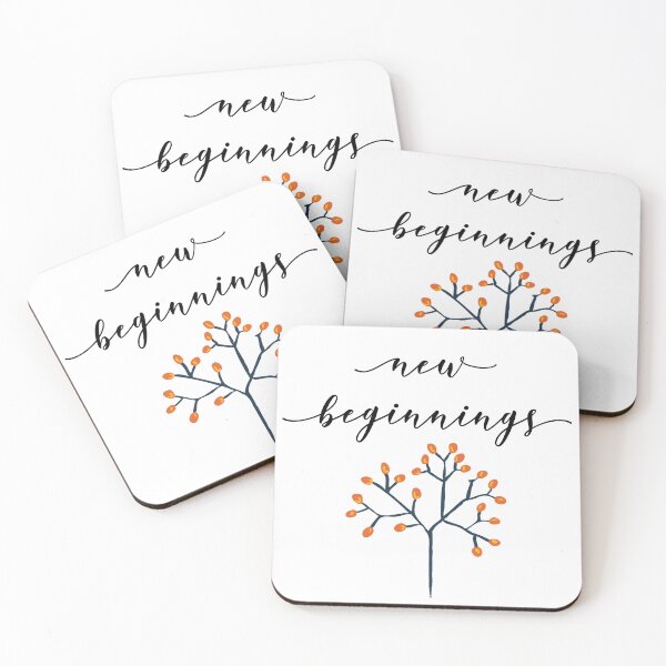 Item preview, New Beginnings - Stay Positive and Begin Again With A Fresh Start designed and sold by Soaring Eagle.