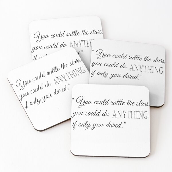 Item preview, "You could rattle the stars" ~ Sarah J Maas designed and sold by thewrittenwyrd.