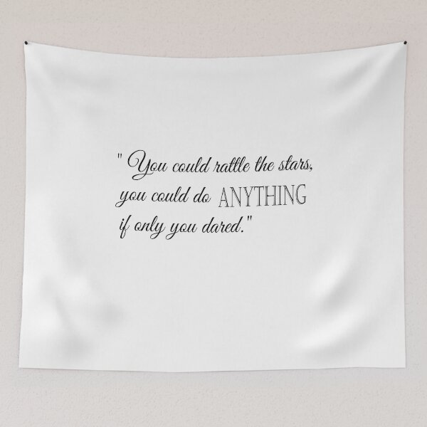 Item preview, "You could rattle the stars" ~ Sarah J Maas designed and sold by thewrittenwyrd.