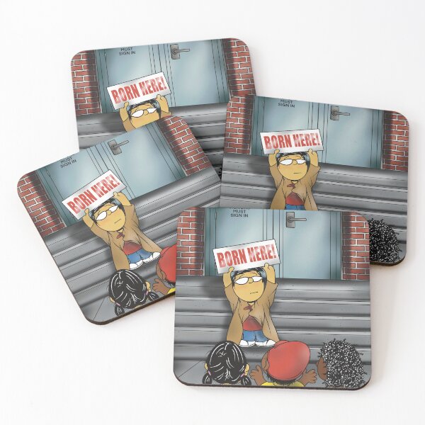 Item preview, The Other Ones Very Asian BLM Born Here designed and sold by HandEyeStudio.