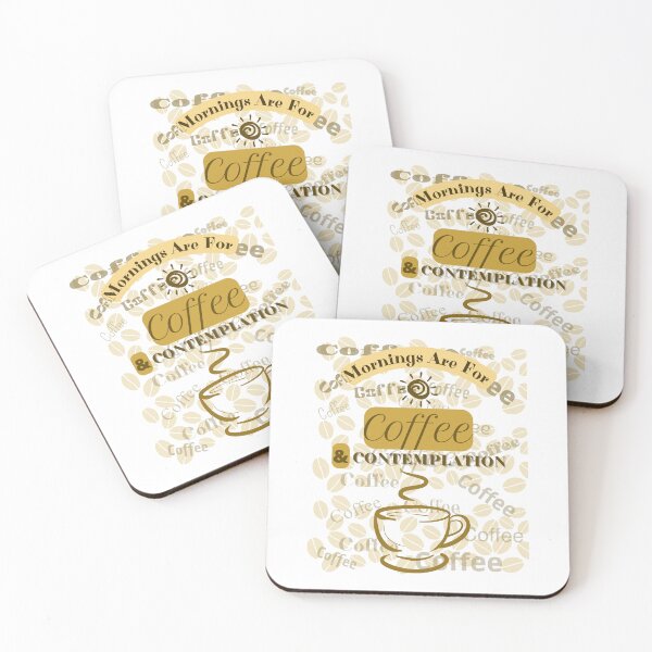 Item preview, Morning Are For Coffee And Contemplation designed and sold by yassooarts.