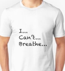 Camiseta unisex No puedo respirar
