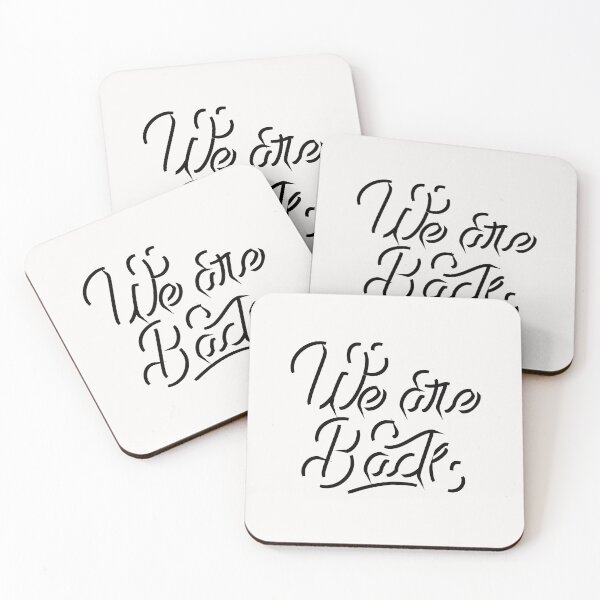Item preview, We are Back calligraphy designed and sold by shoping11228.