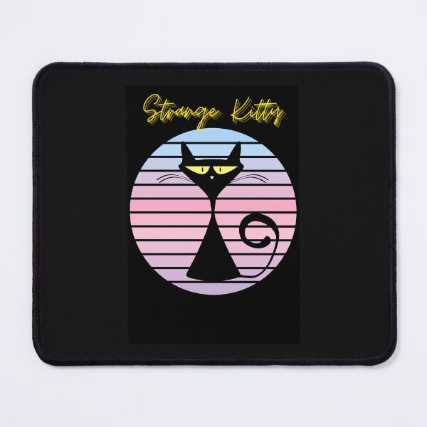 Item preview, Strange Kitty Artwork designed and sold by DelightfulBliss.