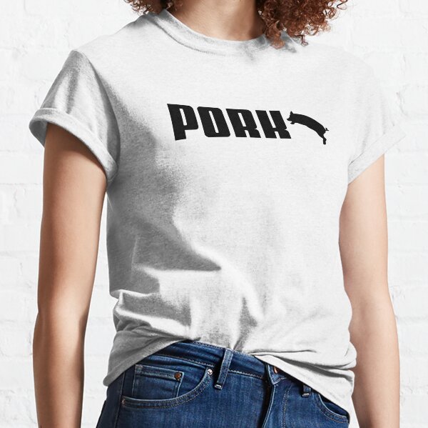 Bacon Pork Beef Grill BBQ Classic T-Shirt