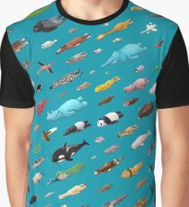 Sleeping Animals Graphic T-Shirt