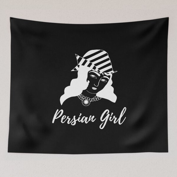 Item preview, Chica persa - Arte persa designed and sold by Persian Pride Official.