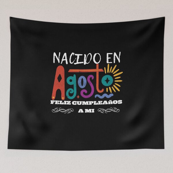 Item preview, Nacido En agosto feliz cumpleanos a mi  designed and sold by Laviola182.