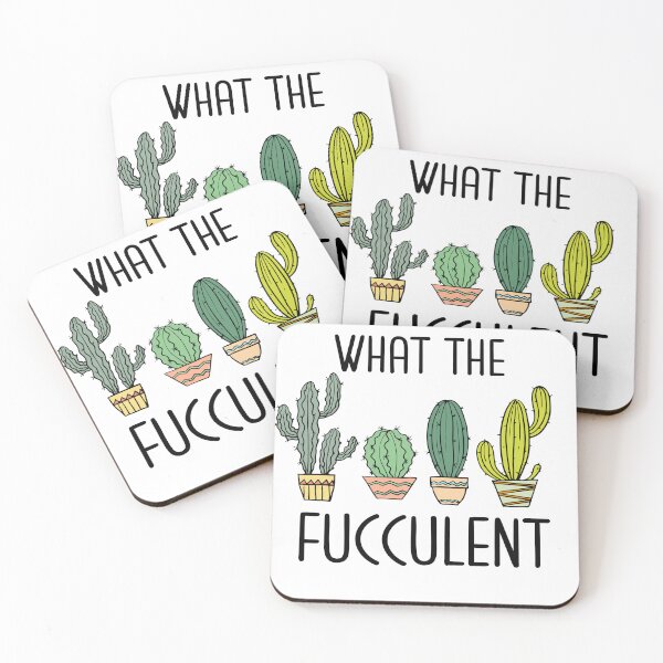 Item preview, What the fucculent designed and sold by Mychap.