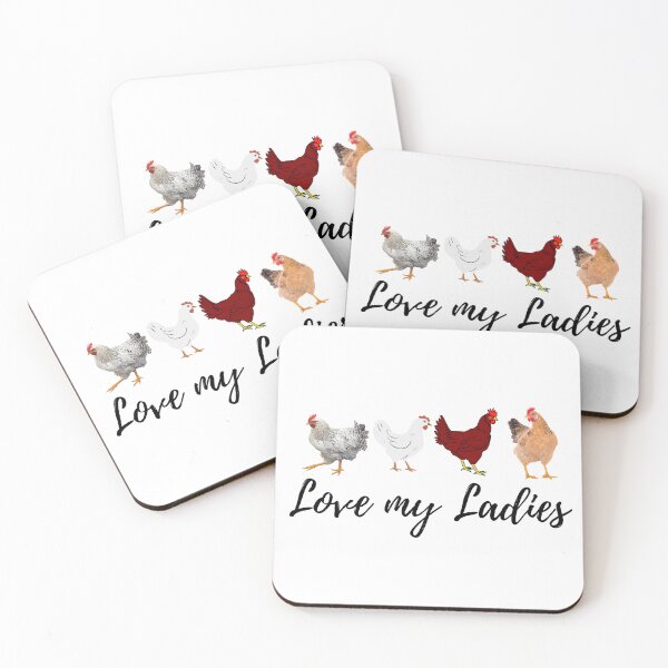 Item preview, Love my Ladies chicken designed and sold by Aminesnip.