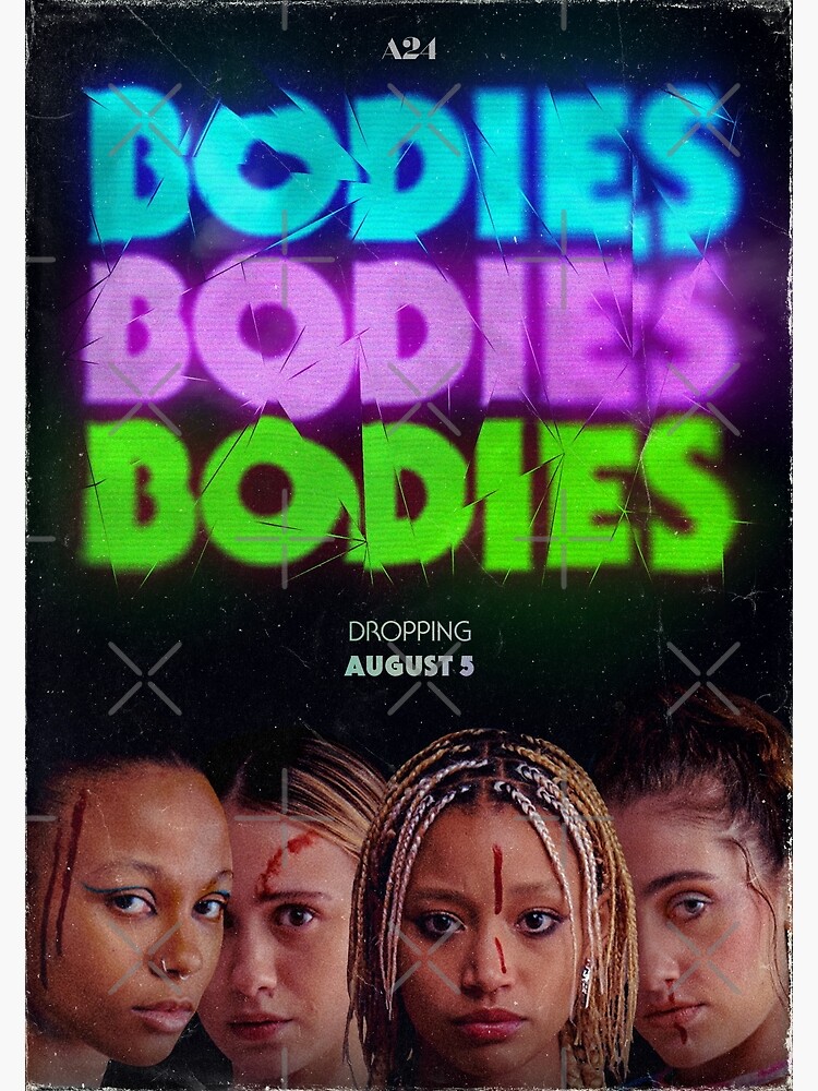 A24's 'Bodies Bodies Bodies' Poster Slashes into Safe Spaces - Bloody  Disgusting