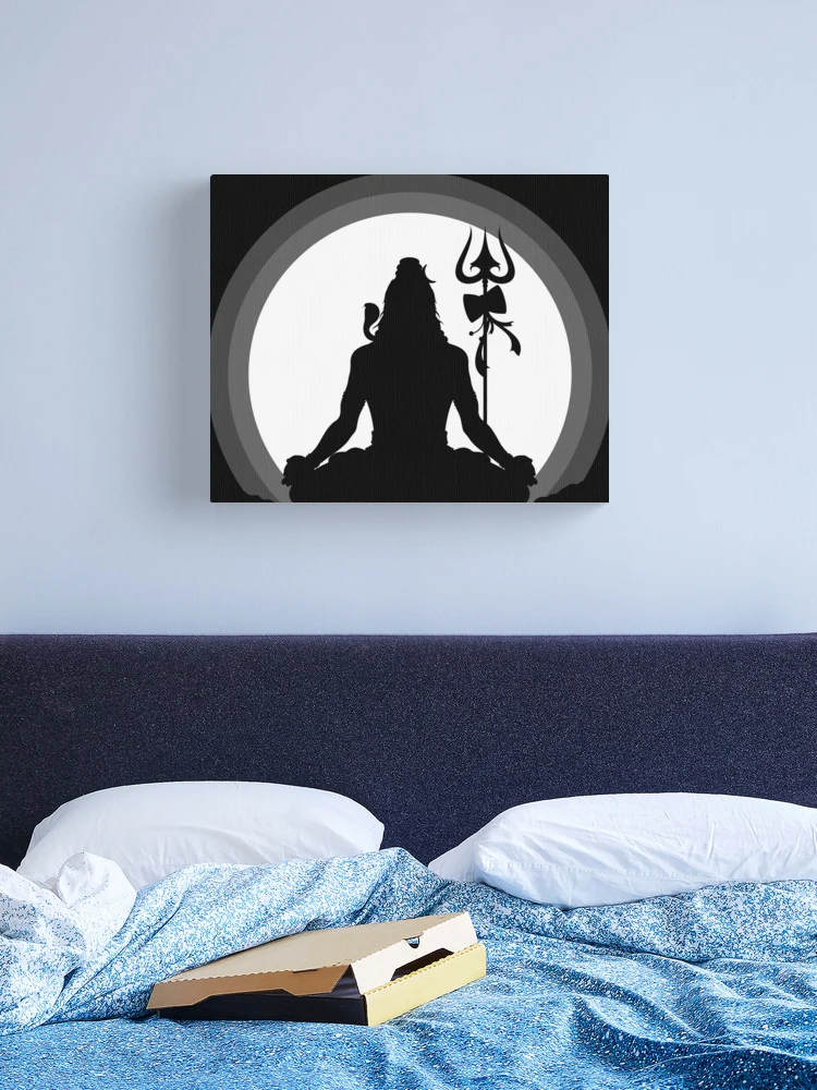 La nascita di Lord Shiva Meditation Art Vinyl Sticker