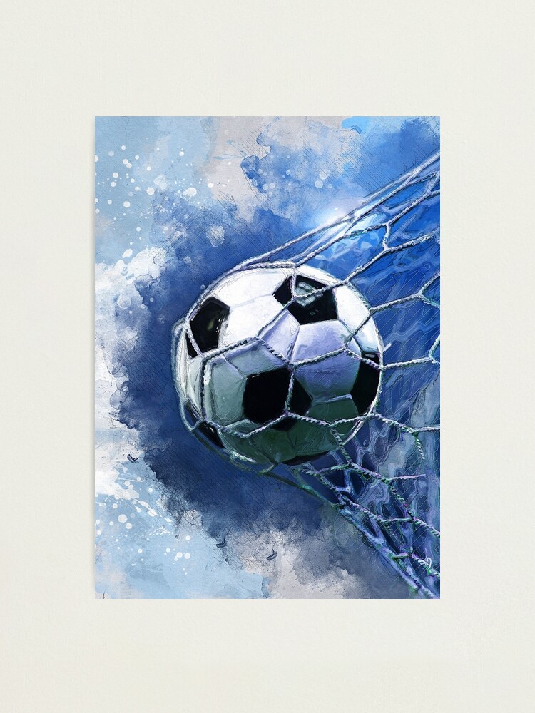 Impression d'art Football Ball Soccer