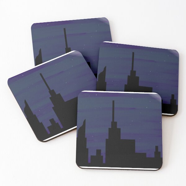 Item preview, Purple twilight city designed and sold by Residentmenace  .