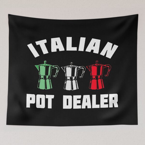 Item preview, Italian Pot Dealer - Italian Moka Coffee Pot  designed and sold by molamode.