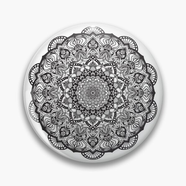 Item preview, Mandala Inspiration (Black) designed and sold by ContourDecor.
