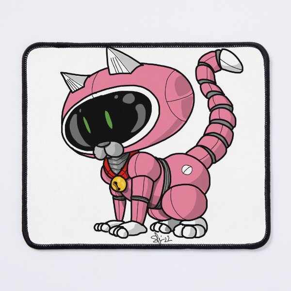 Item preview, Little kitty robot pink designed and sold by Pittstop.