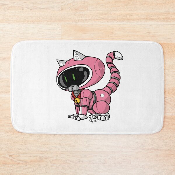 Item preview, Little kitty robot pink designed and sold by Pittstop.